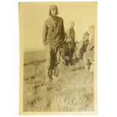 Foto von gefangenen Soldaten der Roten Armee